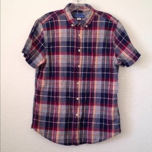 FINAL MARKDOWN Men's Simply Styled SS Button Down Shirt (M)